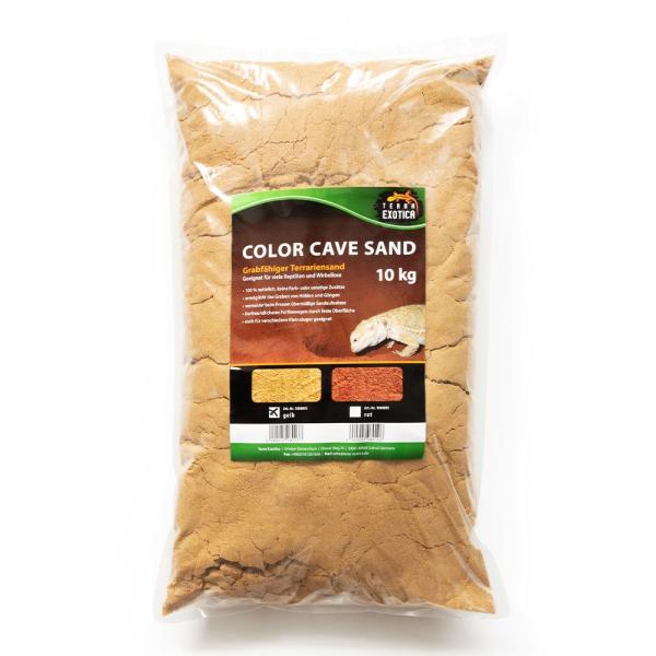 Terra Exotica Color Cave Sand gelb 10kg
